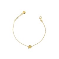 Bracciale Rue des Mille Donna I Sogni Son Desideri in Argento  Ct BR-002 CAT QUAD AU - BR-002 CAT QUAD AU